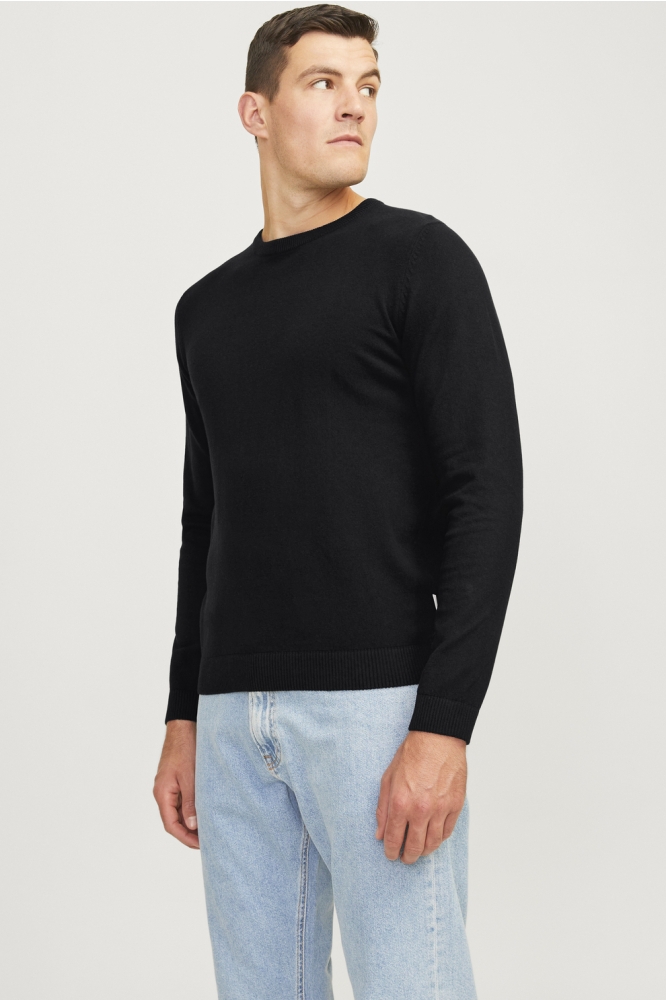 JREBCALLUM KNIT CREW NECK NOOS 12263734 Black